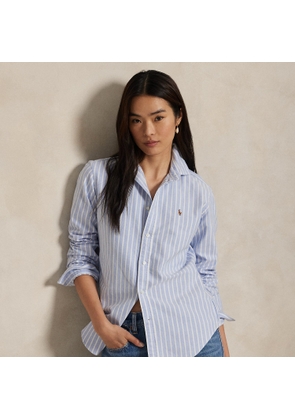Slim Fit Striped Oxford Shirt