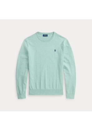 Slim Fit Textured Cotton Jumper