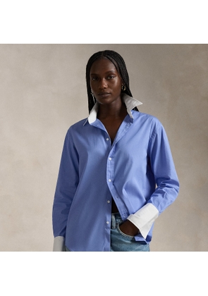 Extended-Cuff Cotton Shirt