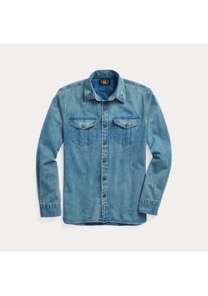 Indigo Herringbone Twill Workshirt