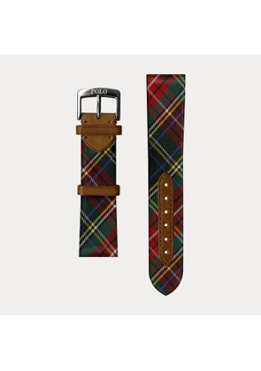Tartan Silk Watch Strap