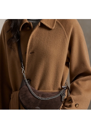Polo ID Suede Mini Chain Bag