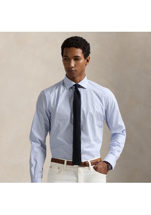 Classic Fit Checked Poplin Shirt