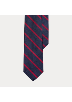 Striped Silk Repp Narrow Tie