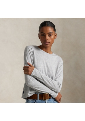 Shrunken Fit Jersey Long-Sleeve Tee