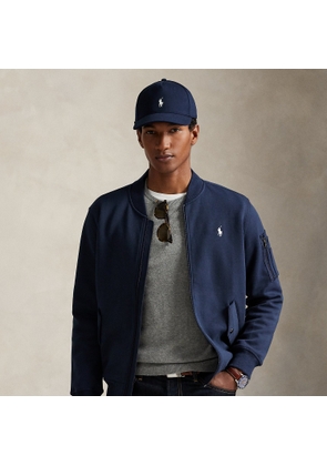 Double-Knit Bomber Jacket