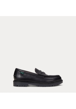 Jett Lug-Sole Leather Penny Loafer