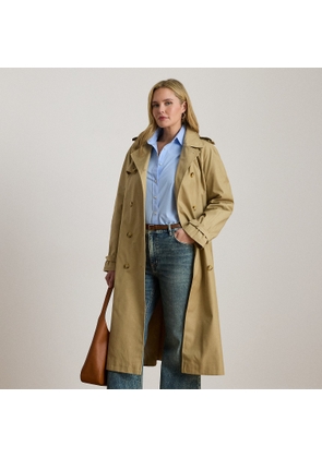 Curve - Double-Breasted Belted Trench Coat