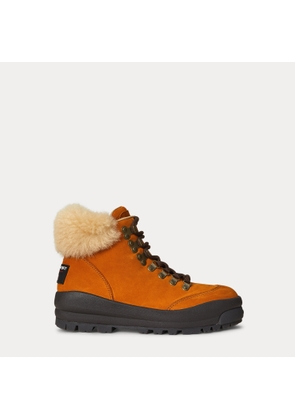 Polo Sport Suede & Shearling Hiking Boot