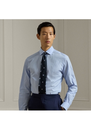 Mini-Glen Check Twill Shirt