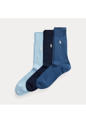 Rib-Knit Trouser Sock 3-Pack