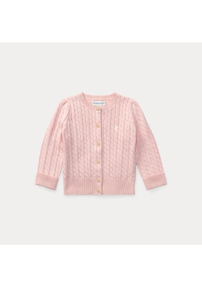 Mini-Cable Cotton Cardigan