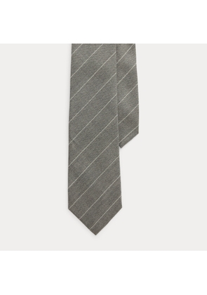 Pinstripe Wool Flannel Tie