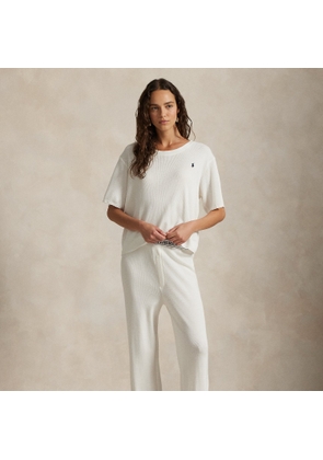 Waffle-Knit Pyjama Set