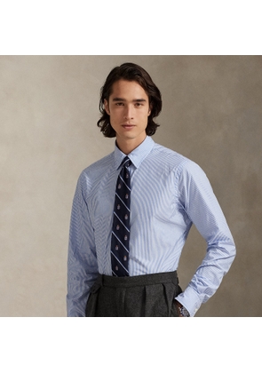 Classic Fit Striped Poplin Shirt