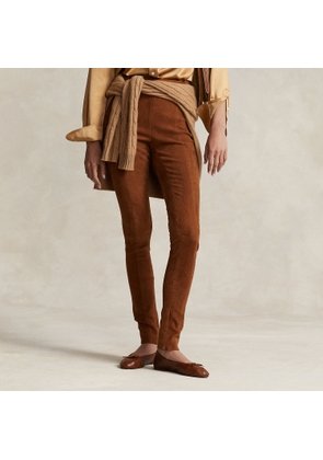 Lambskin Suede Trouser