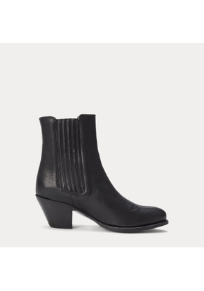 Leather Chelsea Western Boot