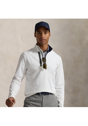 Stretch Jersey Quarter-Zip Pullover