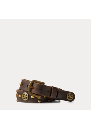 Studded Leather Belt