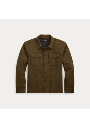 Wool-Blend Overshirt