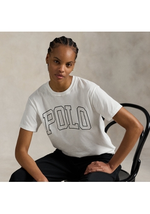 Logo Cotton Jersey Crewneck T-Shirt