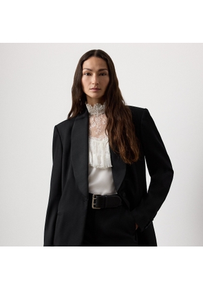 Sutton Grain De Poudre Tuxedo Jacket