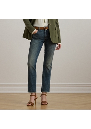 Mid-Rise Straight Ankle Jean