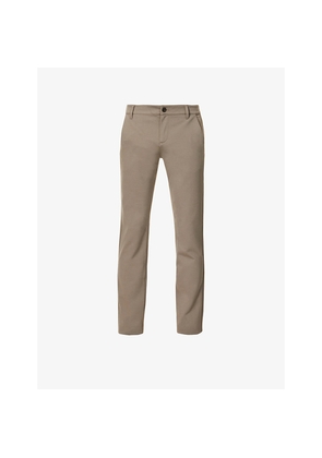 Mens Paige Stafford Slim-Fit Tapered-Leg Stretch-Woven Trousers
