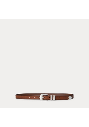 Western Distressed Leather Belt