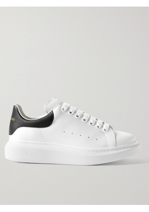 McQueen - Exaggerated-Sole Leather Sneakers - Men - White - EU 39
