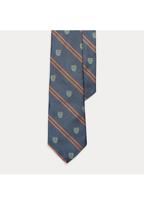 Striped Silk Repp Club Tie