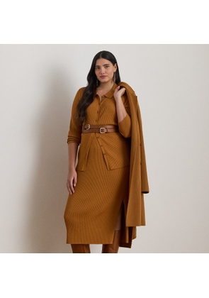 Curve - Rib-Knit Pencil Midi Skirt