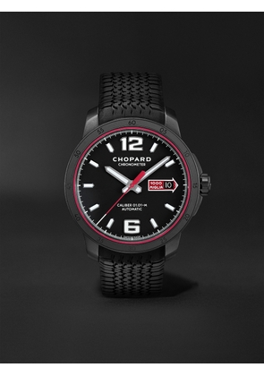 Chopard - Mille Miglia GTS Speedblack Automatic Speed Limited Edition 43mm DLC-Coated Stainless Steel and Rubber Watch, Ref. No. 168565-3002 - Men - Black