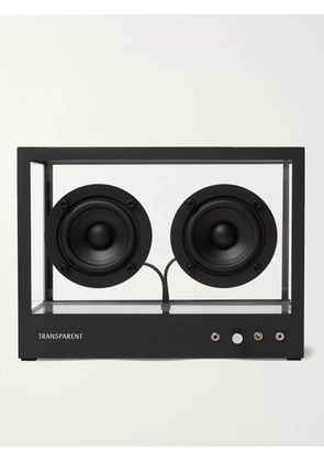 TRANSPARENT SPEAKER - Small Transparent Speaker - Men - Black
