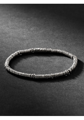 John Hardy - Silver Heishi Beaded Bracelet - Men - Silver - M