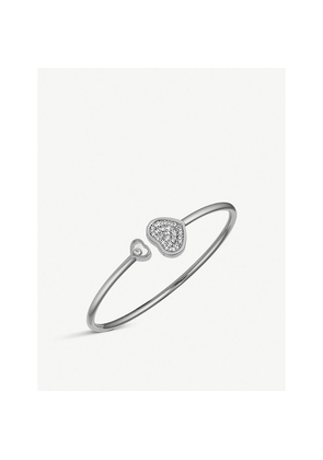 Chopard Happy Hearts 18ct White-Gold and Diamond Bangle