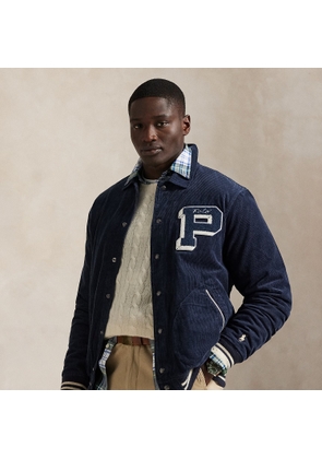 Big & Tall - Corduroy Letterman Jacket
