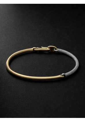 MAOR - The Equinox 18-Karat Gold Diamond Bracelet - Men - Gold - M