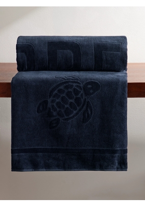 Vilebrequin - Organic Cotton-Terry Beach Towel - Men - Blue