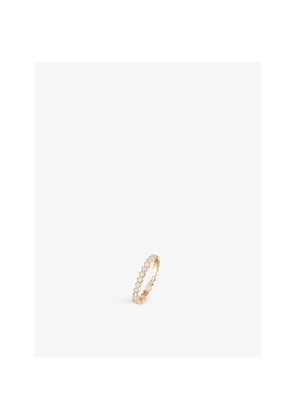 Bee De Chaumet 18ct Rose-Gold and 0.43ct Diamond Ring