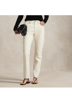 Lambskin Relaxed Straight Trouser