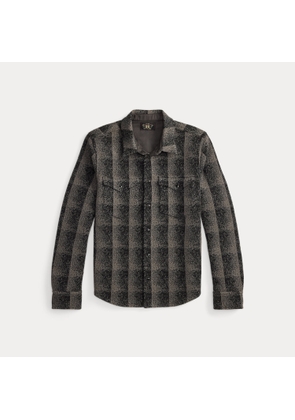 Wool-Cashmere Western Overshirt Jumper