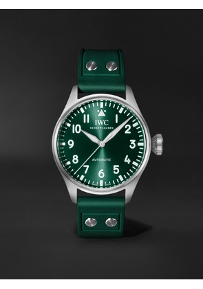 IWC Schaffhausen - Big Pilot's Automatic 43mm Stainless Steel and Rubber Watch, Ref. No. IW329306 - Men - Green