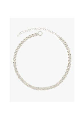 Womens Monica Vinader Heirloom Sterling-Silver Chain Necklace
