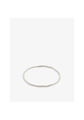 Womens Monica Vinader Siren Muse Sterling-Silver Bangle Bracelet