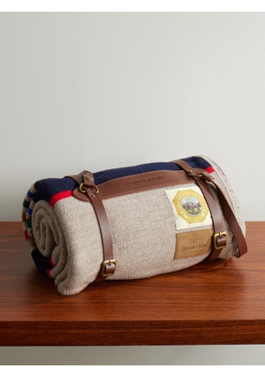 Pendleton - Yellowstone National Park Striped Wool and Cotton-Blend Throw - Men - Multi