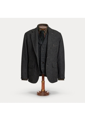 Unconstructed Wool-Cotton Blazer