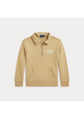 Logo French Terry Collared Sweatshirt
