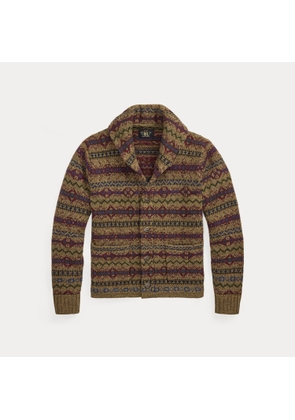 Fair Isle Wool Cardigan