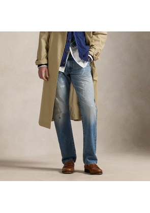 Hampton Straight Hand-Painted Jeans